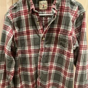 REDHEAD flannel men’s shirt size L heavy warm work shirt